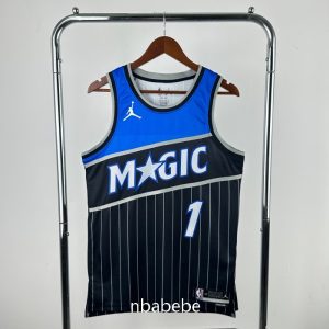 Maillot de Basket NBA Orlando Magic Jordan 2026 Hardaway 1 noir