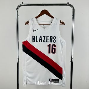 Maillot de Basket NBA Portland Trail Blazers 2026 Yang 16 blanc