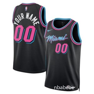 Maillot de basket NBA Miami Heat 2025 2026 personnalisé city édition