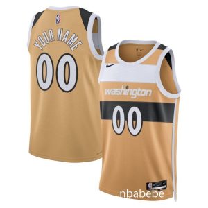 Maillot de basket NBA Washington Wizards 2025 2026 personnalisé city édition