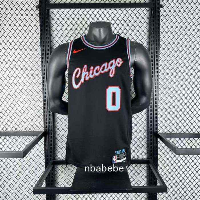 Maillot de Basket NBA Chicago Bulls 2026 White 0 city édition