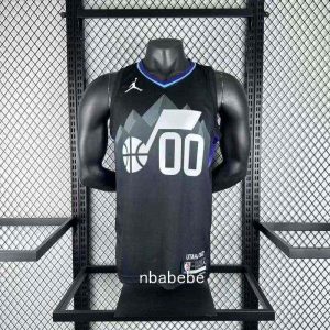 Maillot de Basket NBA Utah Jazz Jordan 2026 Markkanen 00 noir