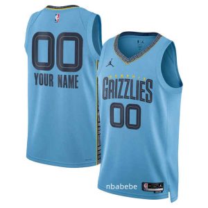 Maillot Memphis Grizzlies personnalisé Jordan