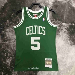 Maillot Rétro Boston Celtics 2007-2008 Garnett 5 vert-1