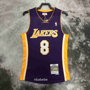 Maillot vintage Los Angeles Lakers 2000-2001 Bryant 8 Violet-1