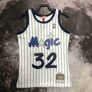 Maillot vintage de Basket NBA Orlando Magic 1993-1994 O'Neal 32 Blanc-1