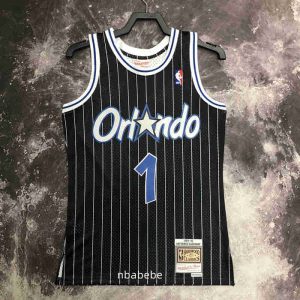 Maillot vintage de Basket NBA Orlando Magic 1994-1995 Hardaway 1 noir-1