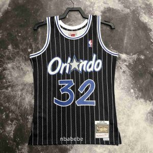 Maillot vintage de Basket NBA Orlando Magic 1994-1995 O'Neal 32 noir-1