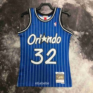 Maillot vintage de Basket Orlando Magic 1994-1995 O'Neal 32 bleu-1