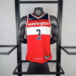 Maillot NBA Washington Wizards 2023 YONG 3 rouge-1