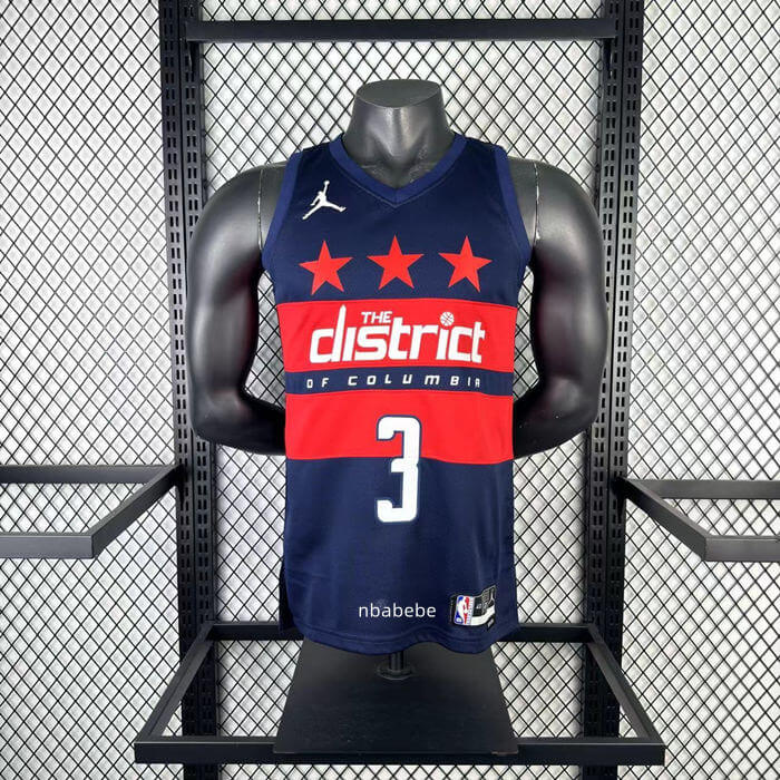 Maillot NBA Washington Wizards 2025 YONG 3 Jordan-1