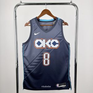 Maillot Oklahoma City Thunder 2026 Williams 8 city édition-1