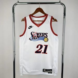 Maillot Philadelphia 76ers 2026 Embiid 21 Rétro-1