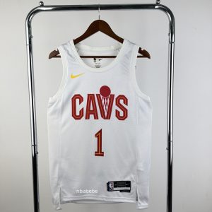Maillot de Basket NBA​ Cleveland Cavaliers 2023 HARDEN 1 Blanc-1