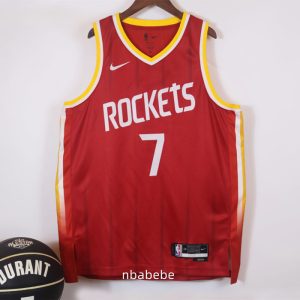 Maillot Houston Rockets 2026 2027 Durant 7 Rouge