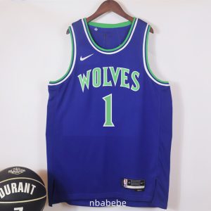 Maillot Minnesota Timberwolves 2026 2027 Ball 1 Bleu