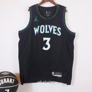 Maillot Minnesota Timberwolves 2026 2027 McDaniels 3 noir